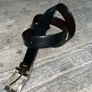 Calvin Klein genuine leather black belt
